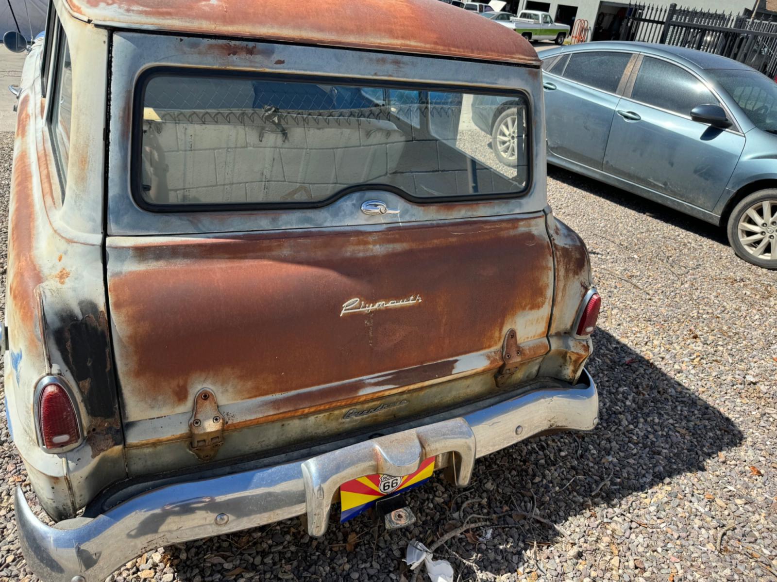 1953 Silver Plymouth Suburban , located at 2190 Hwy 95, Bullhead City, AZ, 86442, (928) 704-0060, 0.000000, 0.000000 - Photo #7